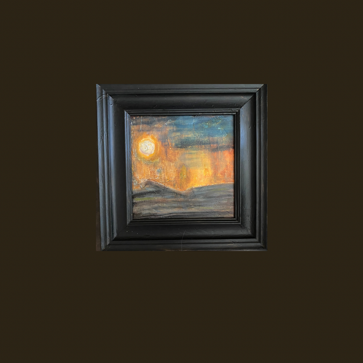 Harvest Valley Moon - 7 5/8 x 7 5/8