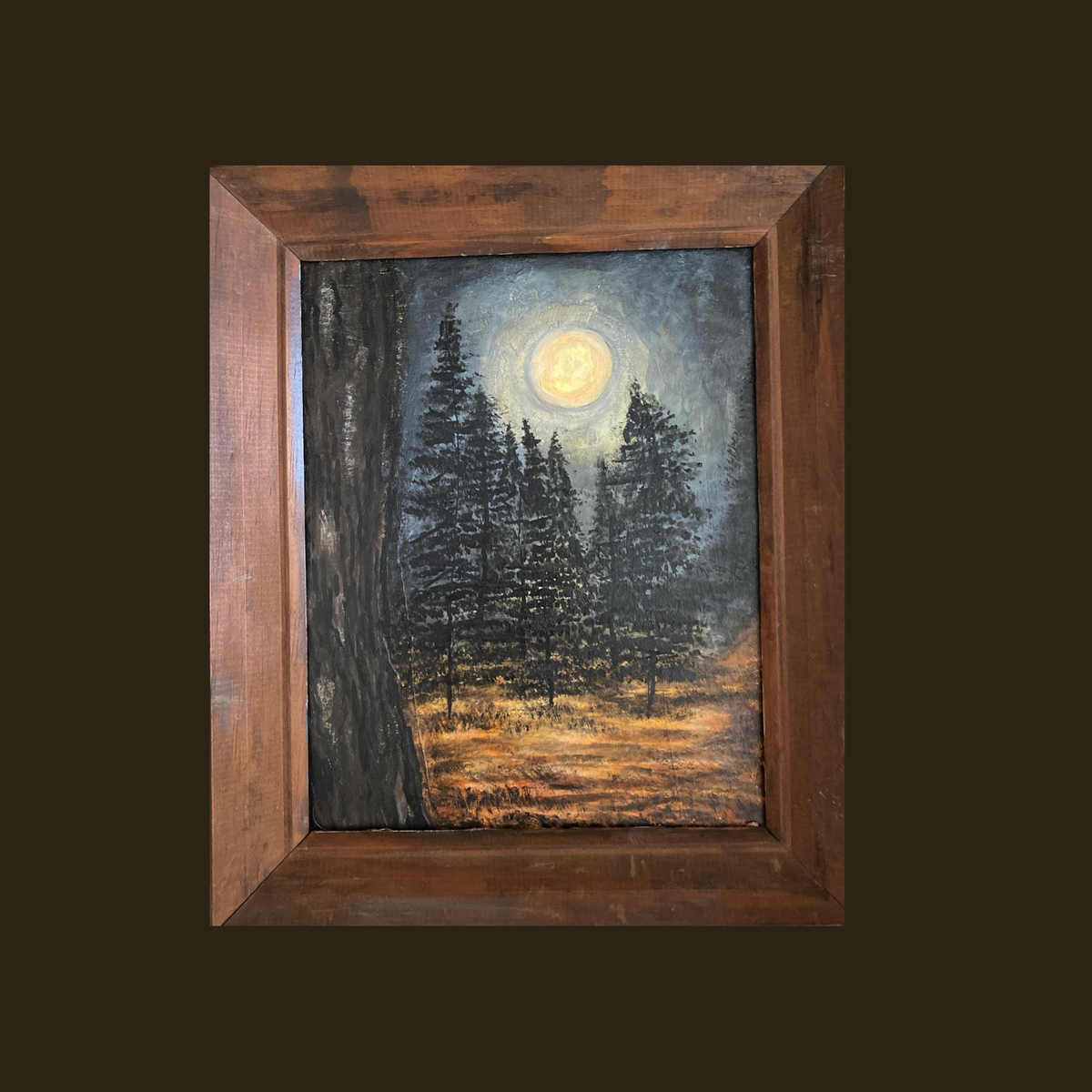 Communicating Elder to the Moon - 10 x 12